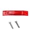 Truck-Lite 35 Series, LED, Red Rectangular, 1 Diode, Marker Clearance Light, P2, 2 Screw, Fit 'N Forget M/C 35200R3 - alternate 6